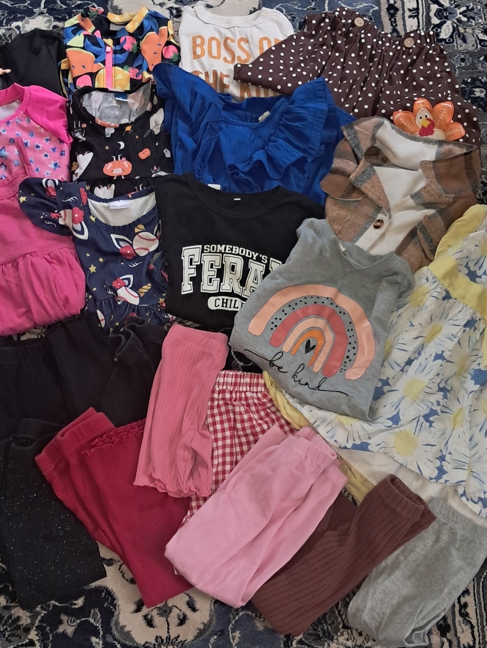 Toddler Girls Mixed Lot of Clothes Assorted Brands Size 3T 23 Pieces